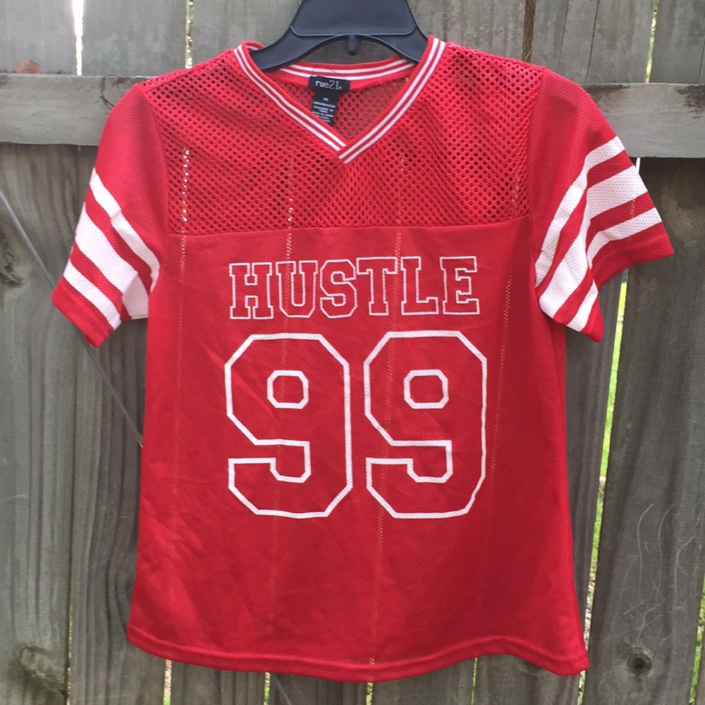Jersey style top, Sz XS